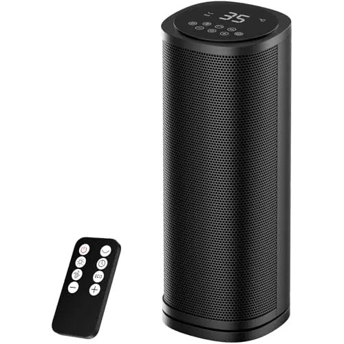 Vairtinary 1800W Keramik Heizlüfter mit Fernbedienung, Timer & Überhitzungsschutz