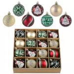 Valery Madelyn Weihnachtskugeln – Christbaumschmuck mit Geschenkbox