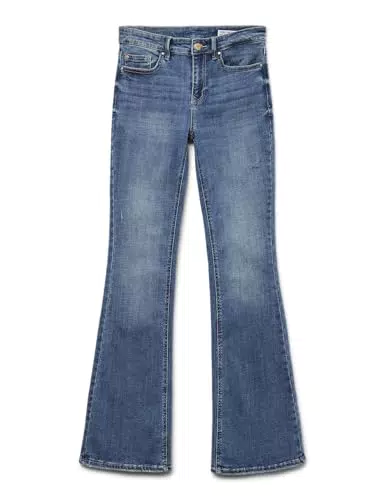 Vero Moda Flared Jeans VMFLASH – Modische Damenjeans mit Schlag