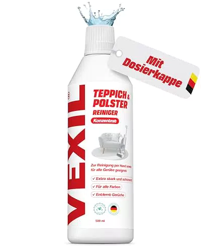 VEXIL Teppichreiniger & Polsterreiniger Konzentrat für Sofa, Matratzen & Textilien