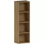 Vida Designs Oxford Bücherregal aus Holz – Würfelförmiges Regal für Büro & Wohnzimmer