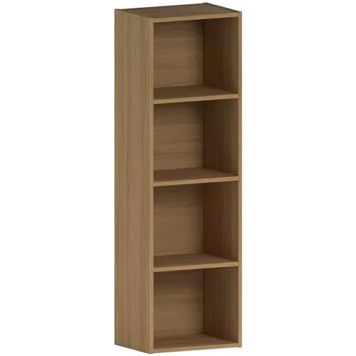 Vida Designs Oxford Bücherregal aus Holz – Würfelförmiges Regal für Büro & Wohnzimmer