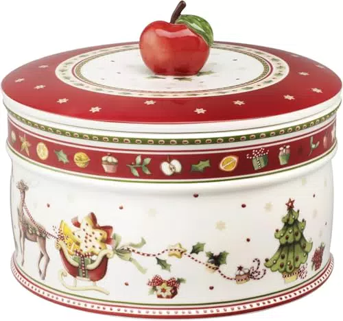 Villeroy & Boch Winter Bakery Delight Keksdose aus Porzellan Weihnachten