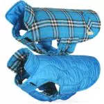 VIVAGLORY Softjoy Hundemantel Wintermantel mit Bauchschutz und Klettverschluss
