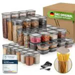 Viwares Vorratsdosen Set mit luftdichtem Deckel – BPA-frei zur Lebensmittelaufbewahrung