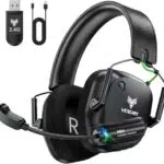 WESEARY WG4 kabelloses Gaming Headset mit Mikrofon für PS5, PS4, PC, Switch