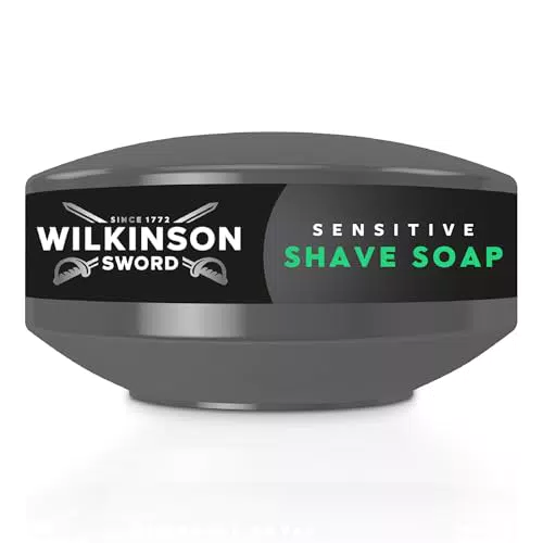 Wilkinson Sword Rasierseife für empfindliche Haut – Ideal für Herrenpflege