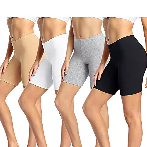 wirarpa Damen Radlerhose aus Baumwolle – Boxershorts Unterkleid Anti-Scheuern