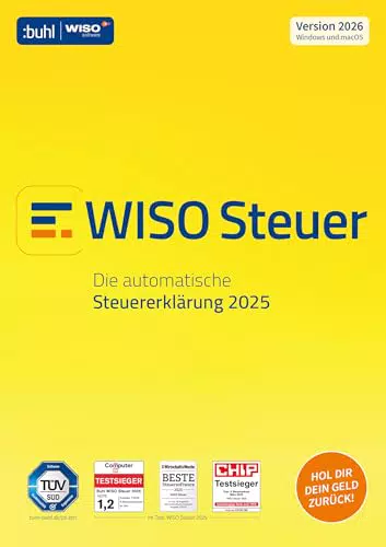 WISO Steuer 2025 für Windows, Mac, Smartphones und Tablets - Digitaler Download