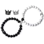 XIANNVXI Partnerarmbänder Kristalle für Paare – Herz Matching Bracelets Geschenke