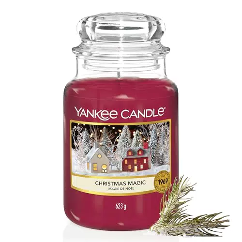 Yankee Candle Duftkerze im Glas – Salted Caramel mit langer Brenndauer