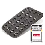 Zenker Backform für Husarenkrapfen & Engelsaugen – beschichtetes Backblech