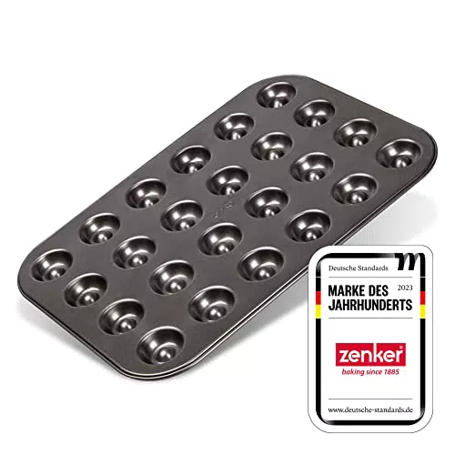 Zenker Backform für Husarenkrapfen & Engelsaugen – beschichtetes Backblech