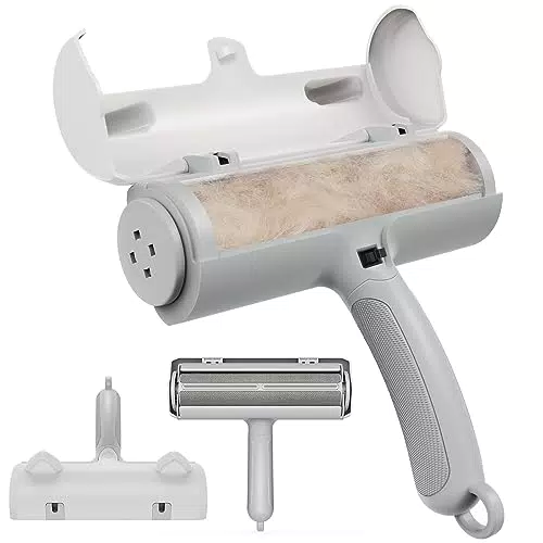 Zivacate Tierhaarentferner Fusselrolle – Wiederverwendbar für Hunde- und Katzenhaare