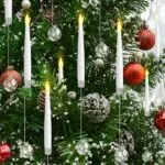 LED Weihnachtsbaumkerzen mit Fernbedienung, Flammenlose Kerzen Deko