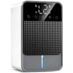 Elektrischer Luftentfeuchter mit Abtaufunktion, Timer & LED-Anzeige für Zuhause