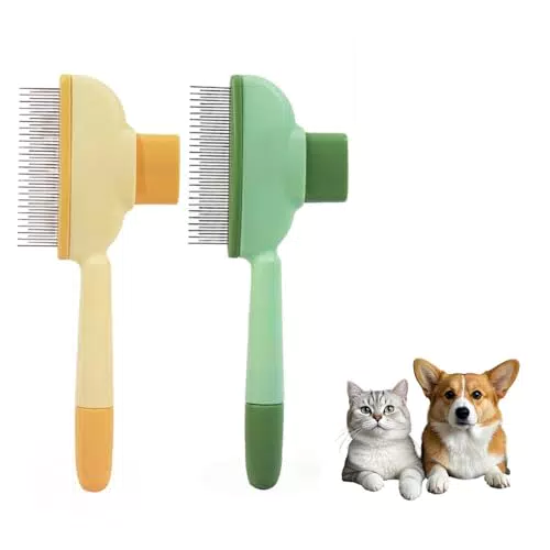 Selbstreinigender Katzenkamm – Tiefenreinigung & Fellpflege für Katzen und Hunde