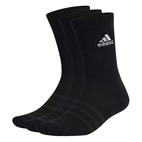 adidas Unisex Cushioned Sportswear 3 Pairs Crew Socken
