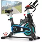 Advamsoler Heimtrainer Ergometer mit App-Steuerung und verstellbarem Widerstand