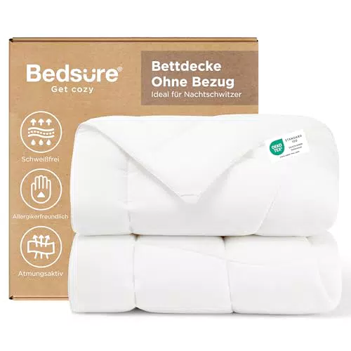 BEDSURE Kühlende Bettdecke – Atmungsaktiv & Schweißfrei für Nachtschwitzer