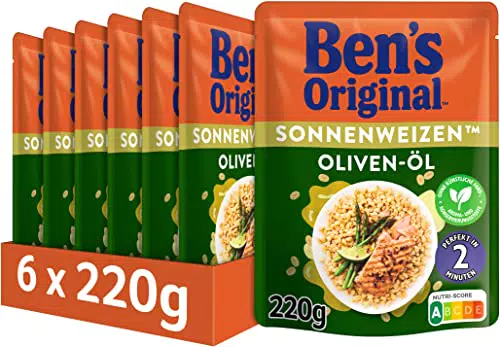 Ben's Original Express Sonnenweizen Olivenöl, 6 Packungen