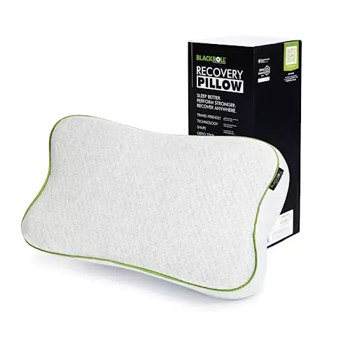 BLACKROLL Recovery Pillow – ergonomisches Nackenkissen mit Memory Foam, Reise-Kissen