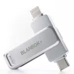 BLANBOK+ 256GB USB C Stick – Externer Speicher für iPhone, iPad, Android, PC