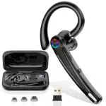 Bluetooth Headset V5.4 mit CVC 8.0, ENC Dual Mic & USB-Adapter für Business