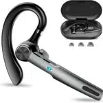 Bluetooth Headset Wireless mit ENC Geräuschunterdrückung und Dual Mikrofon, 60h Akku