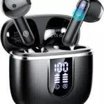 Kabellose Bluetooth 5.4 In Ear Kopfhörer mit Noise Cancelling und LED Anzeige