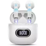 Kabellose Bluetooth 5.4 In Ear Kopfhörer mit 4 Mikrofonen & ENC Noise Cancelling