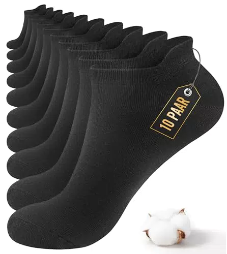 Bobelle Sneaker Socken für Herren und Damen – atmungsaktive Sportsocken Baumwolle