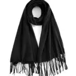 Bobelle Wear Damen Winterschal aus Baumwolle – Weicher, kuscheliger Langschal