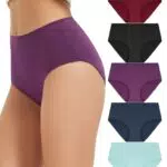 Bobelle Wear Damen Unterhosen aus Baumwolle – Hohe Taille, Stretch, Atmungsaktiv