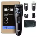 Braun Barttrimmer Series 3 BT3565 – Elektrischer Bartschneider Herren, wasserdicht