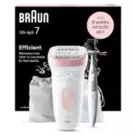 Braun Silk-épil 7 Epilierer Damen für langanhaltende Haarentfernung inkl. Bikinitrimmer