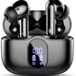 Bluetooth Kopfhörer, Kopfhörer Kabellos Bluetooth 5.3 In Ear Kopfhörer mit 4 Mikrofon