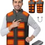 Buba Toys Beheizbare Herren Heizweste mit Powerbank – Ideal für Outdoor & Sport