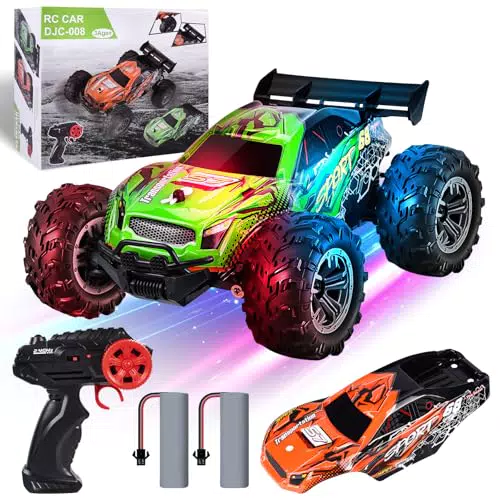 BuzzoXerex Ferngesteuertes 1:18 Monstertruck RC Auto Offroad für Kinder
