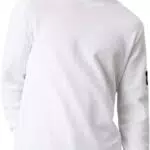 Calvin Klein Jeans Herren Badge Waffle Langarm T-Shirt Strickoberteil