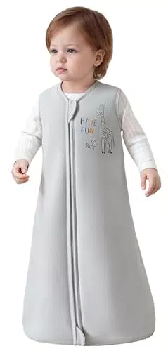 Chilsuessy Sommerschlafsack 0.5 Tog 100% Baumwolle für Neugeborene