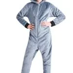 CityComfort Fleece Jumpsuit Kinder Einteiler Overall für Mädchen und Jungen 4-14 Jahre