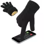 CNMTCCO Herren Winterhandschuhe Touchscreen aus Fleece für Outdoor-Aktivitäten