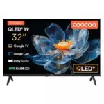 coocaa QLED Smart TV mit Google TV, HDR10, Dolby Audio, Bluetooth, Modell 32CGQG40Z