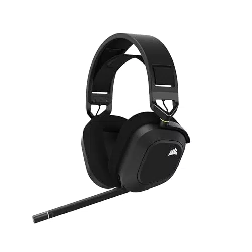 CORSAIR HS80 RGB Wireless Gaming-Headset mit Dolby Atmos und iCUE-Kompatibilität