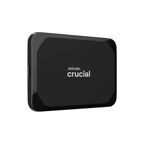 Crucial X6 4TB Externe SSD Festplatte, bis zu 800MB/s