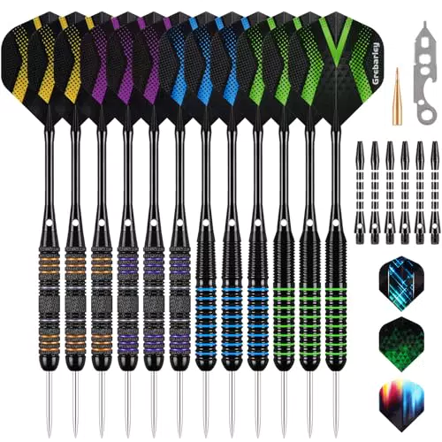 Profi Steeldarts mit Metallspitze – Hochwertige Dartpfeile für Turniere