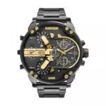 Diesel Mr. Daddy Herrenarmbanduhr Quarz Multifunktion mit Edelstahlarmband