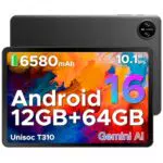 DOOGEE Tab A9 Tablet 10 Zoll Android, 12GB RAM, 64GB ROM, 5G WiFi, 6580mAh Akku