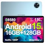 DOOGEE U11 Tablet 11 Zoll, Android 15, 16GB RAM, 128GB ROM, Octa-Core, 8580mAh